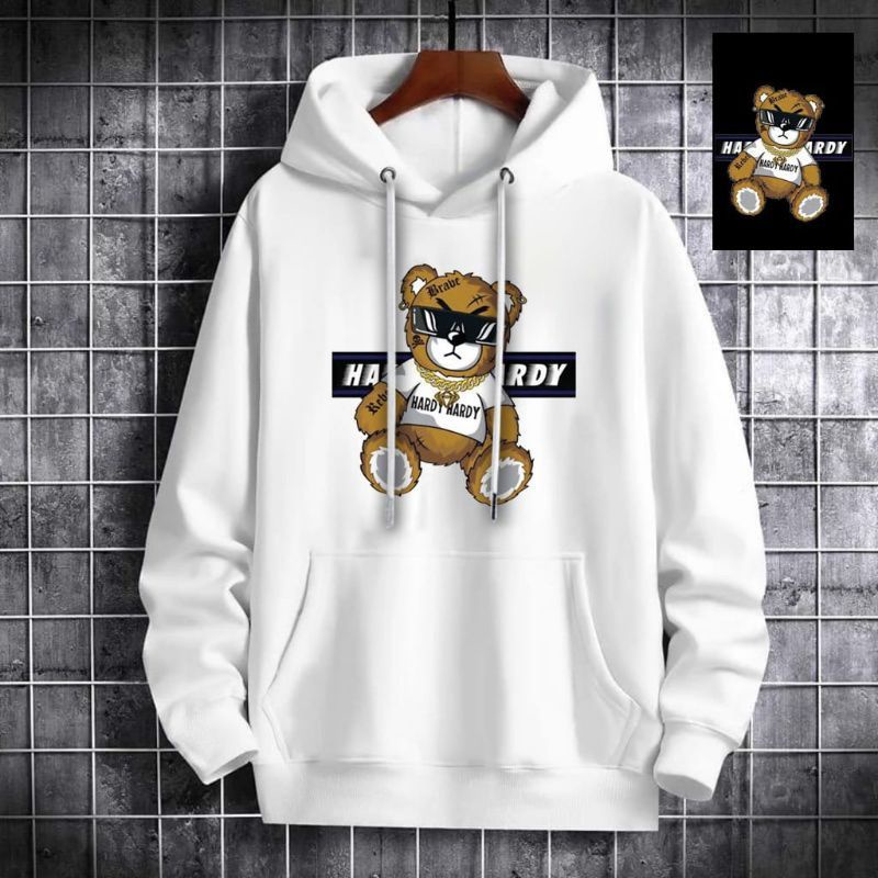 Sweater Hoodie pria BEAR HARDY terbaru