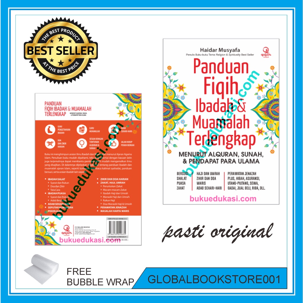 BUKU RELIGI FIQIH IBADAH DAN MUAMALAH   PANDUAN FIQIH IBADAH DAN MUAMALAH TERLENGKAP