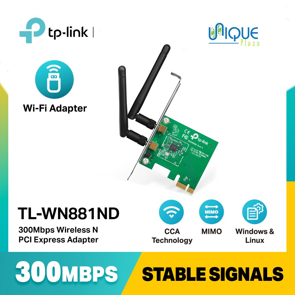 TP-LINK TPLink TL-WN881ND 300Mbps Wireless N PCI Express Adapter