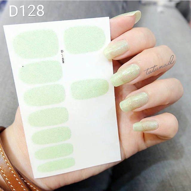 [CLASSIC] Stiker kuku nail sticker tutunail Mint Green