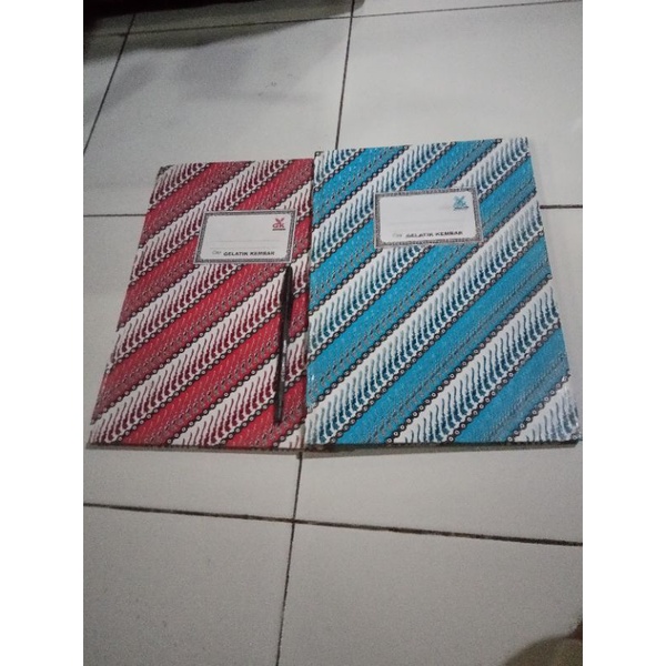 Buku Batik Besar Buku Gelatik Kembar Besar 50 Folio Hard Cover Buku Sekolah Buku Kantor Alat Tulis K