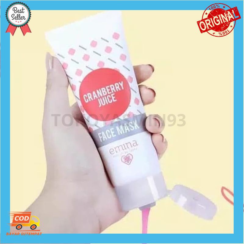 Emina Cranberry Juice Face Mask 60 ml Murah