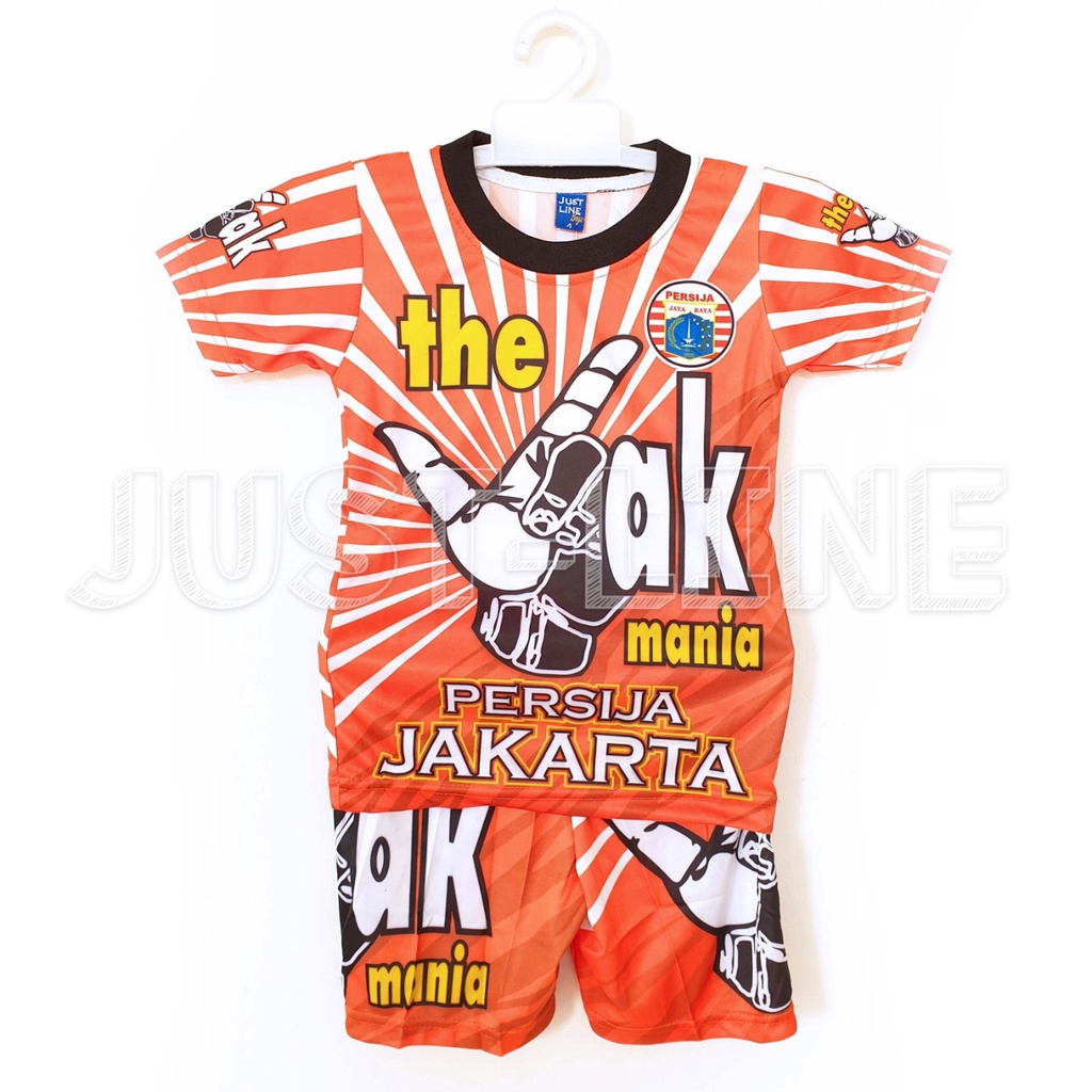 jersey setelan baju bola persija the jak mania printing