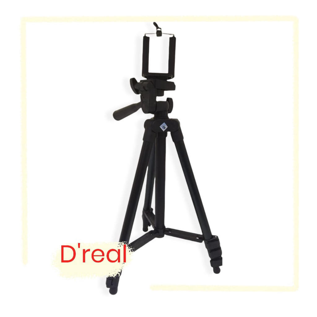 TRIPOD HANDPHONE 3120A HOLDER U / TRIPOD KAMERA KAKI STABILIZER 1 METER