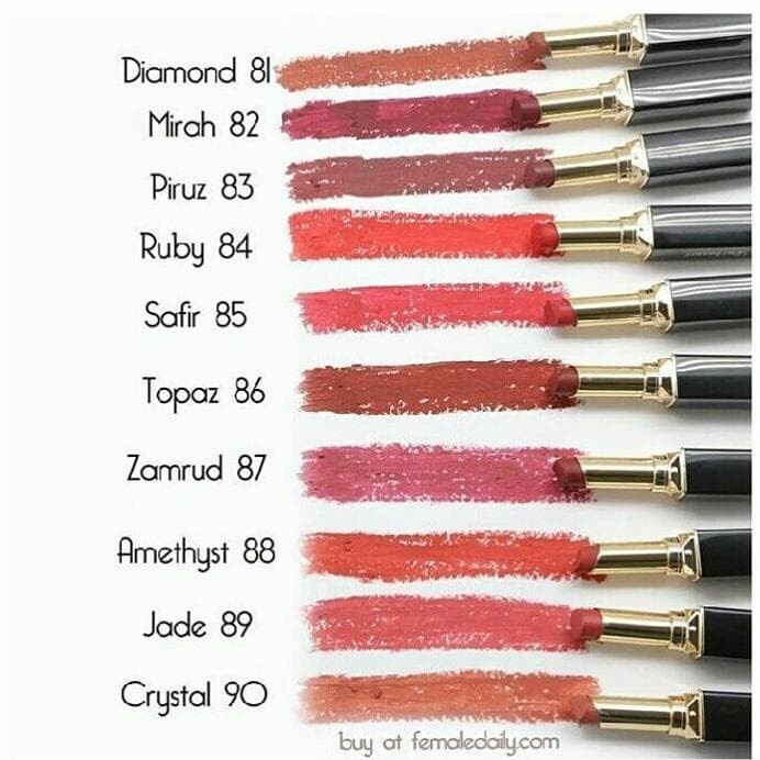 Purbasari Matte Lipstick ❤ 81-95 ❤ BPOM Original (KIM)