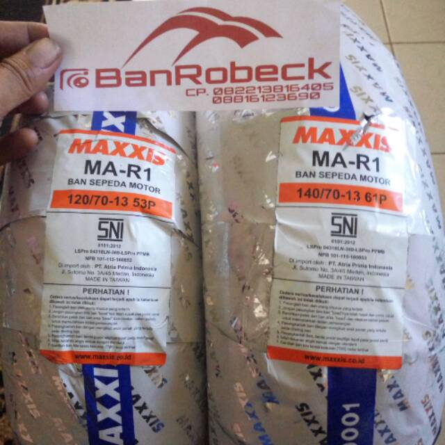 Paket Ban Nmax Maxxis Ma-r1 120&140