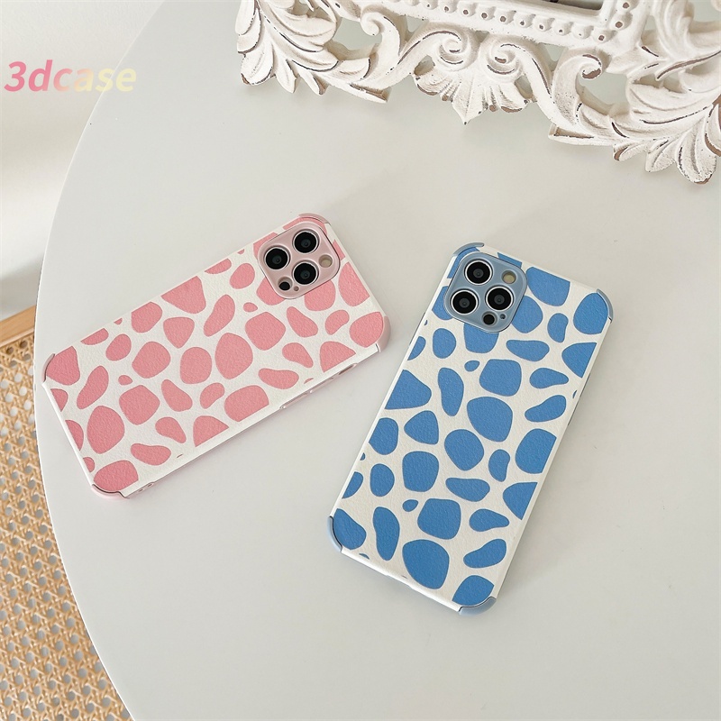 Soft Case OPPO A15 A54 A93 A94 A53 2020 A7 A3S A5 2020 A5S A12 A92 A31 A9 2020 Reno 4 Lite Reno 4 F Reno 5 Lite 5F Find X3Lite A15S F17 F19 PRO A33 2020 A11K A12S A11 A1K A52 A7 Reno 2F 3 A91 A32 Reno 2Z A12E A72 A53S A35 Fashion Trend Leopard Print Cover