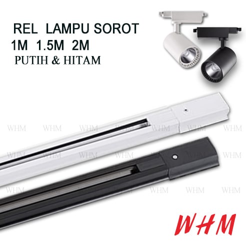 REL 1M 1.5M 2M Lampu Sorot SPOT Track Spot Light SPOTLIGHT