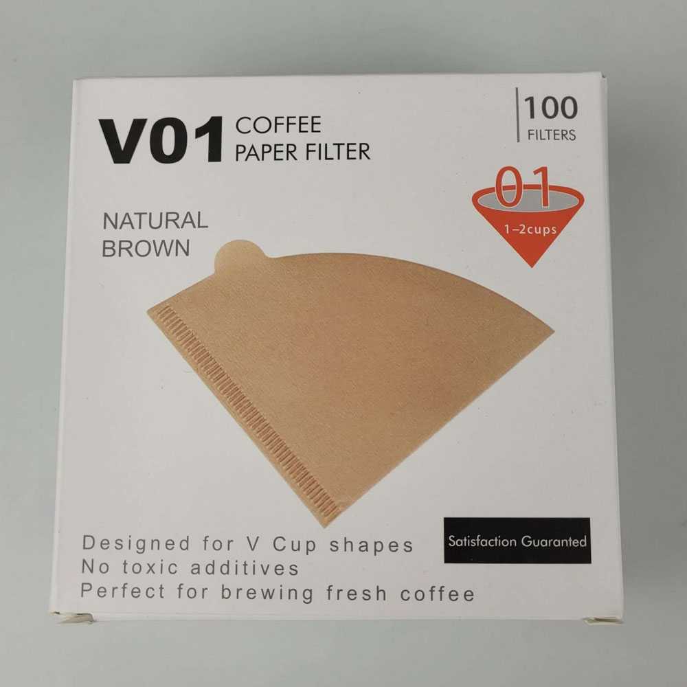 Exquis Kertas Filter Saringan Kopi V60 Drip 1-2 Serving 100PCS V01