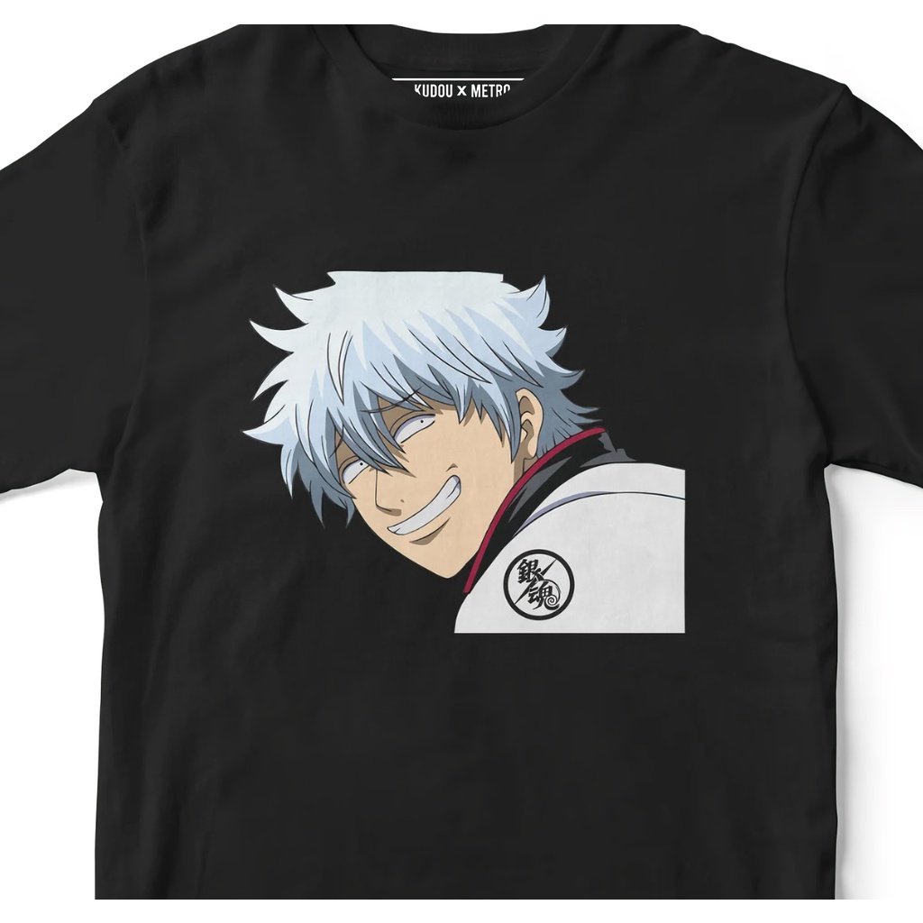 Tshirt Gintoki Smug Anime Manga Gintama Premium Unisex