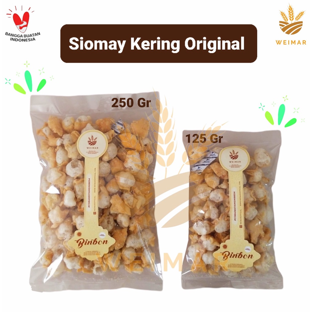 Jual Siomay Kering Original 125 Gr N Binbon Shopee Indonesia