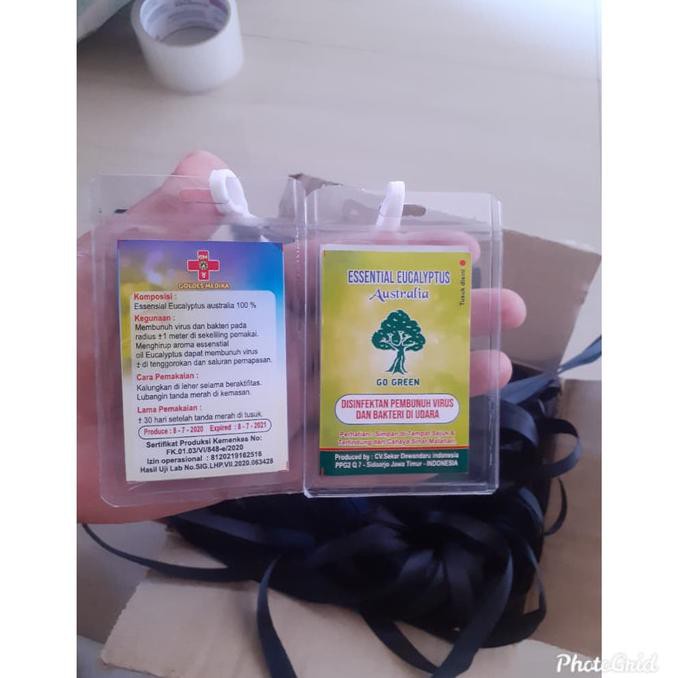 Kalung Anti virus Essential oil eucalyptus|kalung anti corona/covid 19 ISALEl