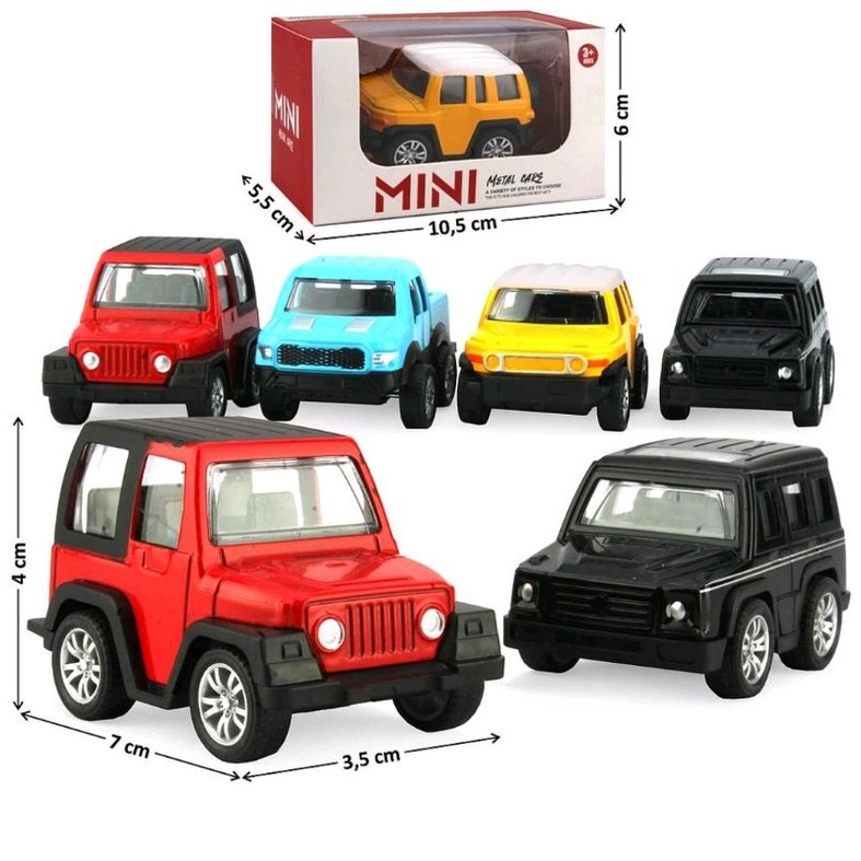 Mainan Anak Mini Metal Car Pull back Mobil Kecil Diecast Mobil Mobilan