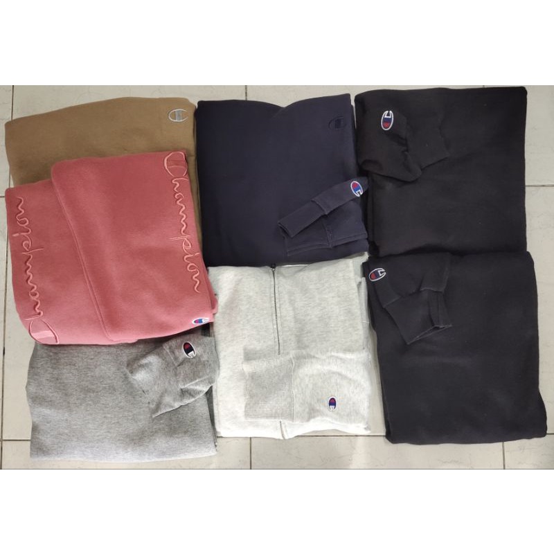 Champion/Hoodie Crewneck jaket champion second