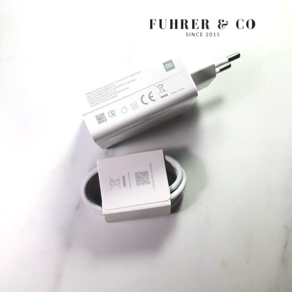 Charger Xiaomi Fast Turbo Charging TYPE C 65W Original