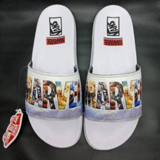  Sandal  selop  vans marvel  sandal  slide vans marvel  sandal  