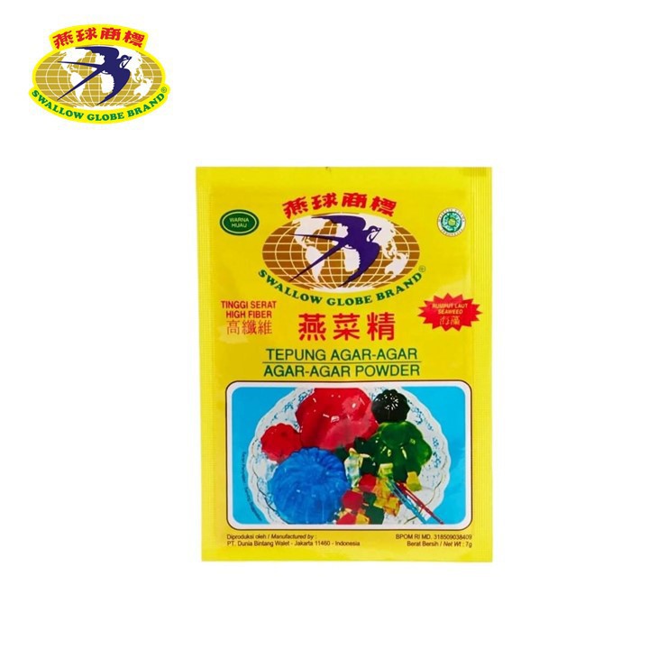 

Swallow Agar-Agar Putih 7gr