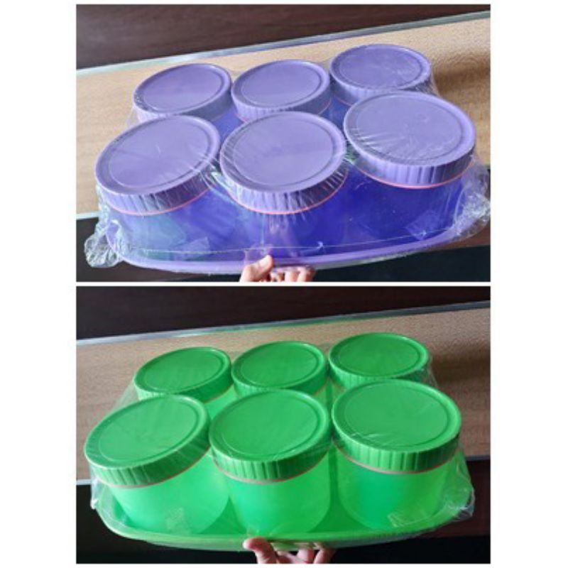 promo terbaru toples nato calista set 7in1/toples polos unit set nampan/toples lebaran/ toples jumbo