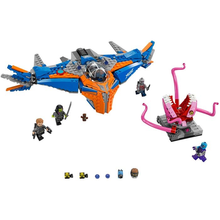 Unik  Lego SuperHeroes 76081 The Milano vs  The Abilisk  Limited