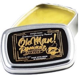 Pomade Oh Man Mini Wax Based Pomade Oilbased Oil Based Mystic Gold Free Sisir