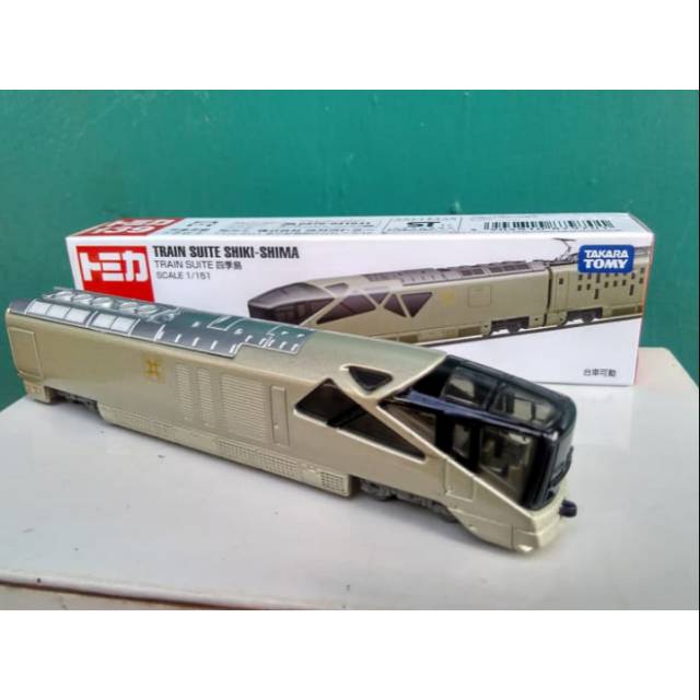 Tomica no 139 train suite shiki-shima diecast miniatur kereta Takara Tomy murah