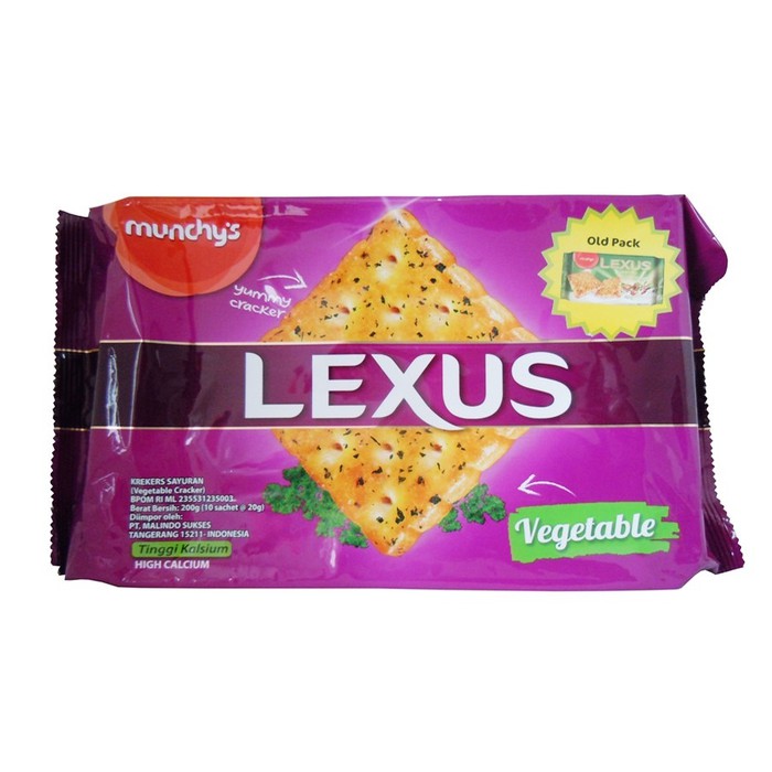 LEXUS SANDWICH VEGETABLE 225gr