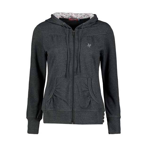 CARDINAL GIRL - JAKET HOODIE BIG SIZE (ABU-ABU)