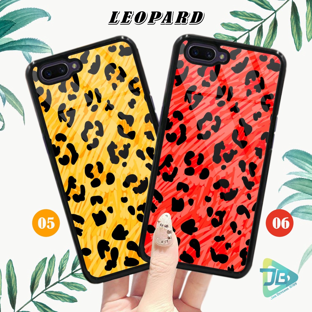 HARDCASE 2D GLOSSY LEOPARD OPPO VIVO XIAOMI SAMSUNG REALME IPHONE ALL TYPE JB4695