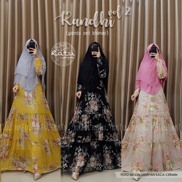 KANDHI SYARI ORI RATU / SYARI MURAH / GAMIS MURAH / SYARI RATU