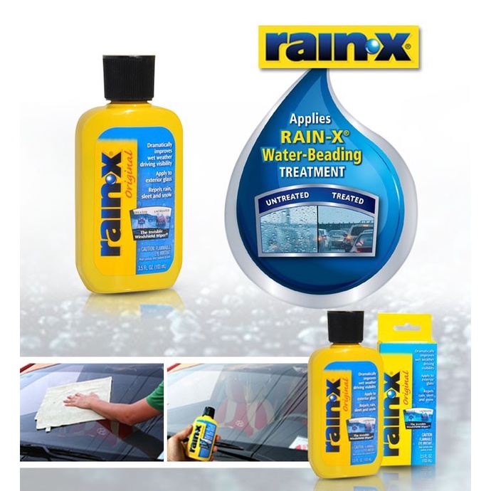 Rain-X Original Water Repellent 103 ml 3.5 fl oz Pelapis Kaca Anti Air