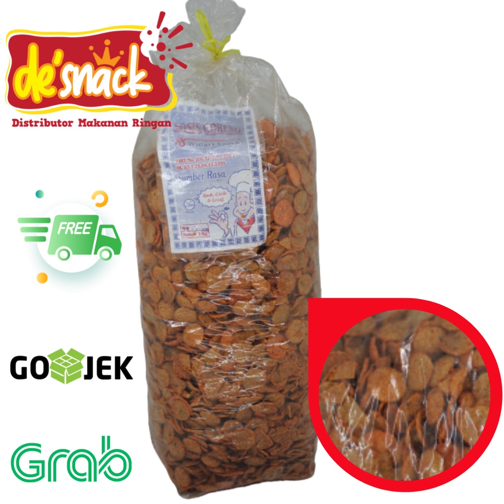 

Distributor/Snack/Cemilan/Grosir Sosis Pedas merek widuri