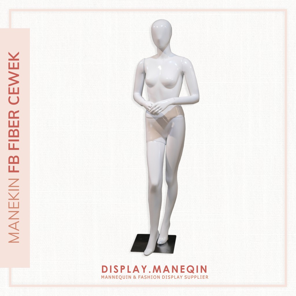 Manekin Patung Full Body Seluruh Badan Wanita Cewek Fiber