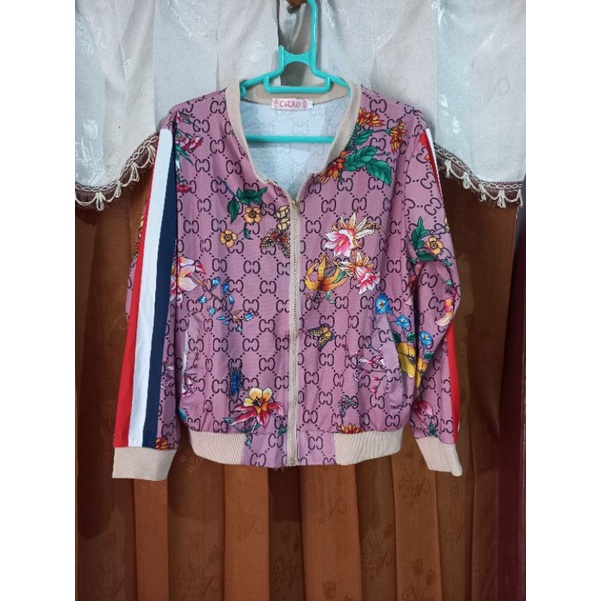 setelan gucci jaket & celana preloved