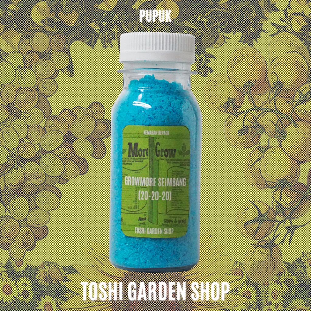REPACK GROWMORE SEIMBANG (20-20-20) 50 GR (PUPUK)