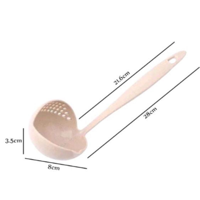 Centong 2in1sendok kuah soup penyaringan