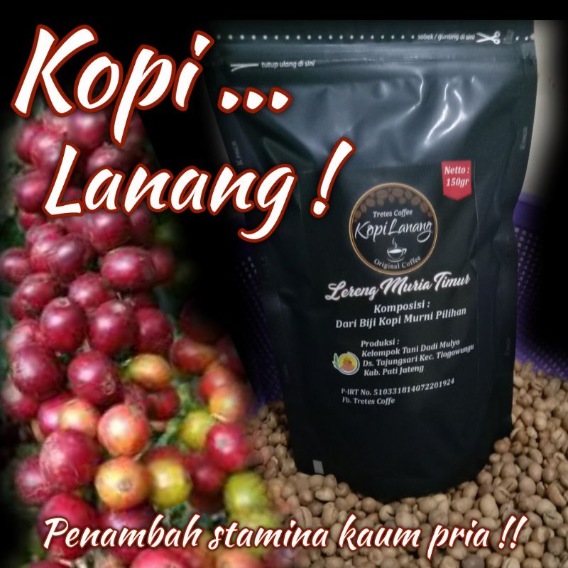 

KOPI BUBUK/KOPI LANANG 150Gr/KOPI PENAMBAH STAMINA PRIA KOPI MURIA ORIGINAL