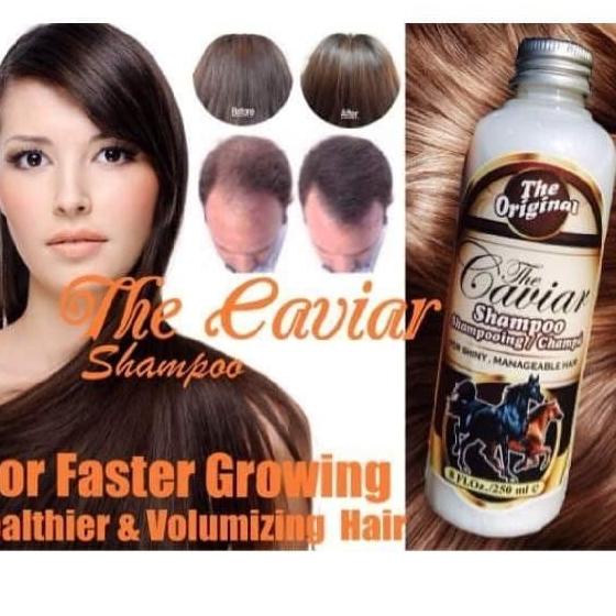 (COD-8BST SHAMPOO CAVIAR 250ML / SHAMPO KUDA BPOM Barang melimpah