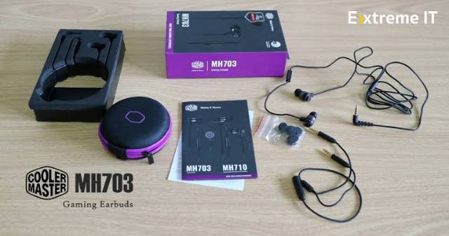 MasterPulse MH703 Cooler Master Earbuds Gaming MasterPulse MH 703