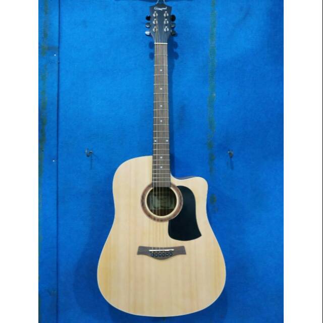 Gitar Akustik Camwood Original Murah Solid Pickguard Tipe  IWC 243 NSK NAK Jakarta