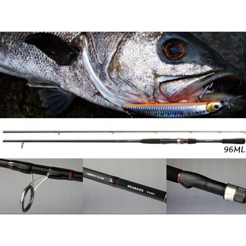 joran Daiwa LIBERTY CLUB SEABASS | 86L | 86ML | 90L |90ML | CASTING | ALAT PANCING UNGGULAN