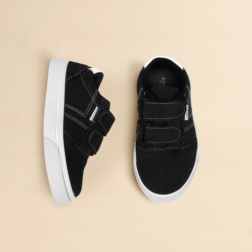 CANDYPOPS Sepatu Anak Hali Black, Grey, Navy Untuk Balita 2 - 5 Tahun