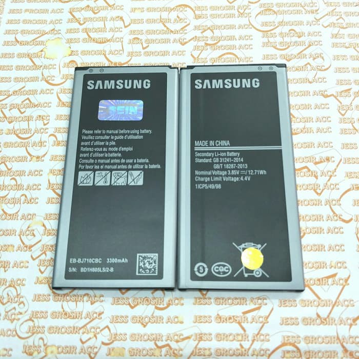 Baterai Battery Original SAMSUNG GALAXY J7 2016 J710 / EB-BJ710CBC