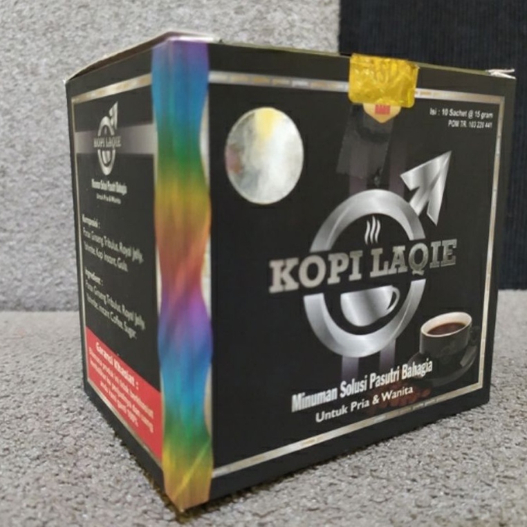 Kopi Laqie Laki lakie Original Isi ( 10 Sachet )