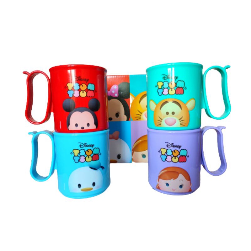 Gelas Mug Tsum Tsum Disney Tupperware