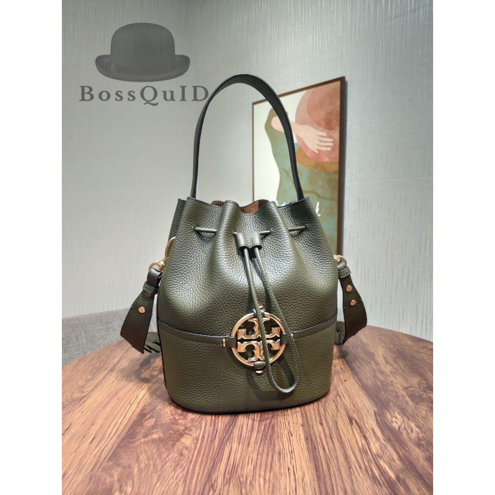 Tory Burch Miller Bucket Bag Leccio