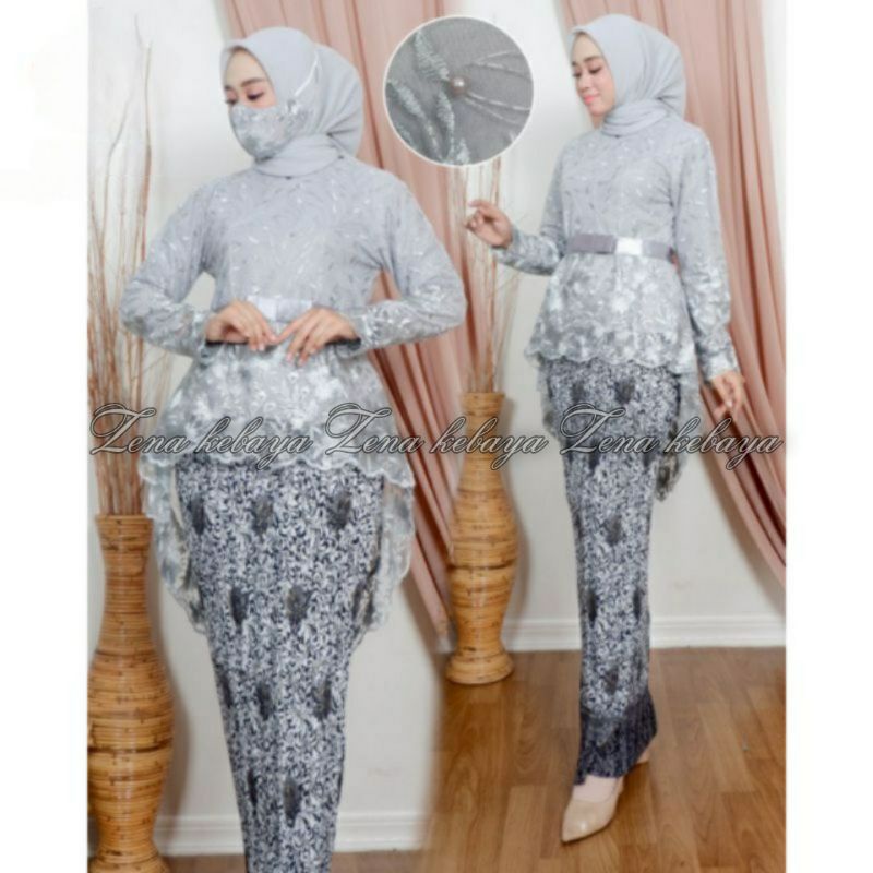 SETELAN KEBAYA MODERN KEBAYA WISUDA KEBAYA AURORA TILLE