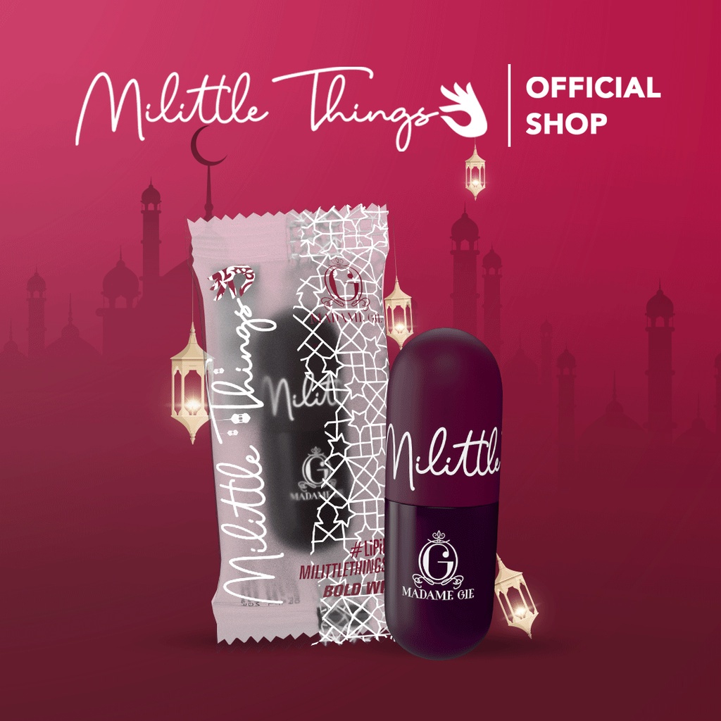 LIZBEAUTY - Madame Gie x MiLittle Things Madame #LiPiLL - Limited Edition Make Up Liptint