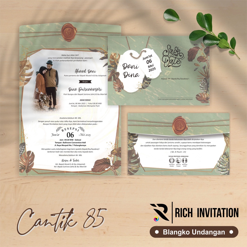 BLANKO UNDANGAN NIKAH KOSONGAN - BLANGKO UNDANGAN CANTIK 85