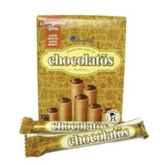 

Chocolatos Rolls / Wafer Rolls ( 1 box isi 24 pcs )