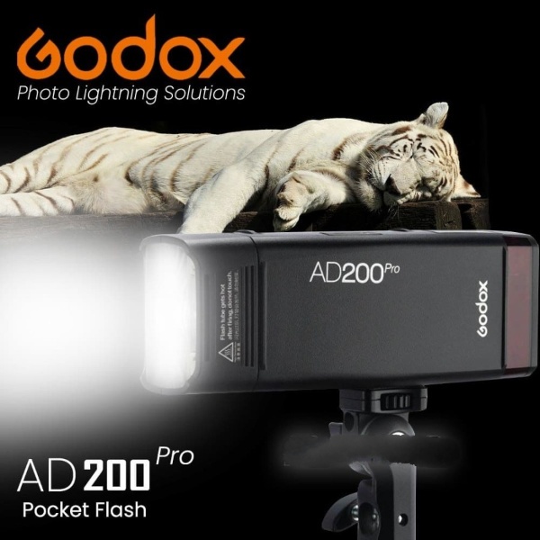 Flash Godox AD200 Pro Speedlite TTL Pocket